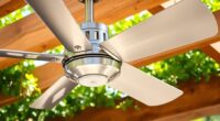 ensure pergola fan stability