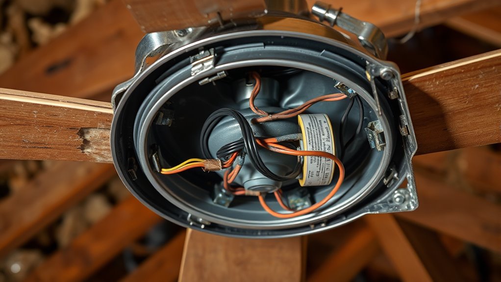 ensure safe ceiling fan installation