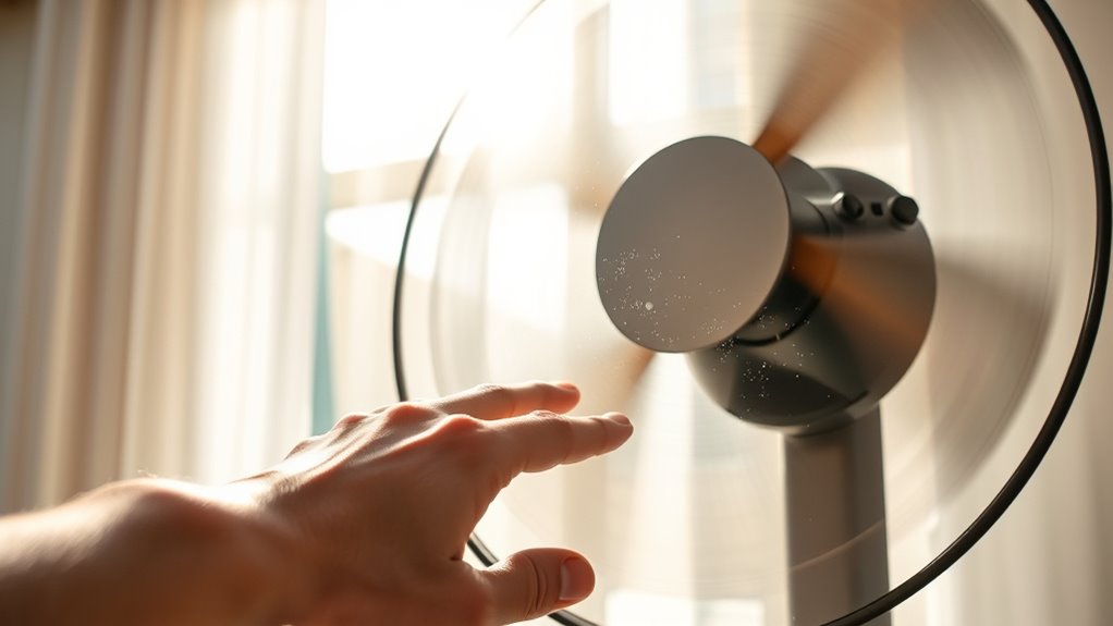 fan induced cooling mechanism