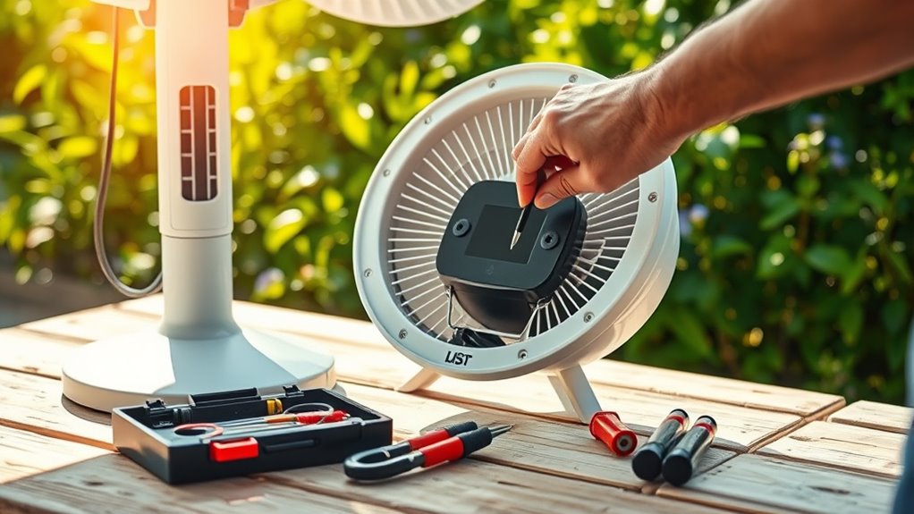 fan maintenance ensures safety