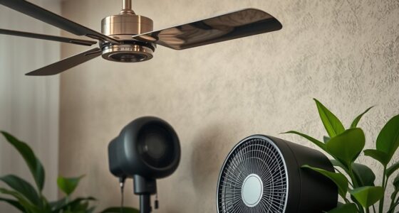 fan materials and motors