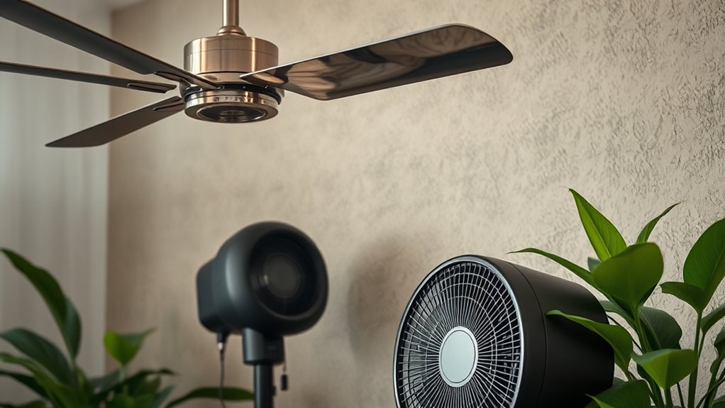 fan materials and motors