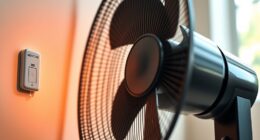 fan moisture level monitoring