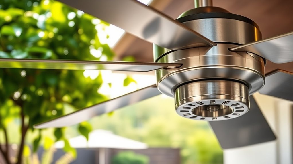 fan safety for wet environments