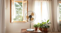 fans and natural airflow