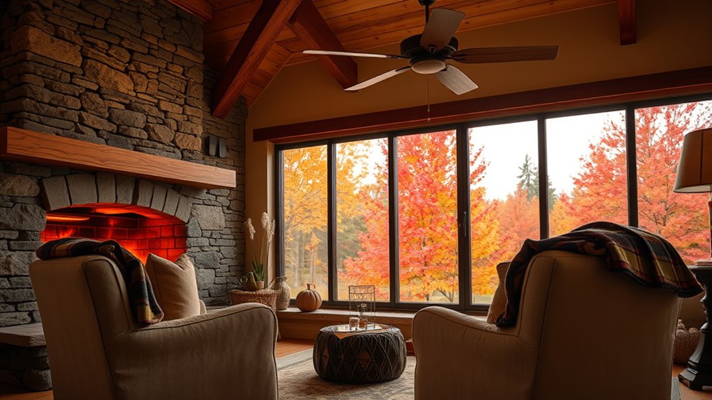 fans fireplaces safety efficiency