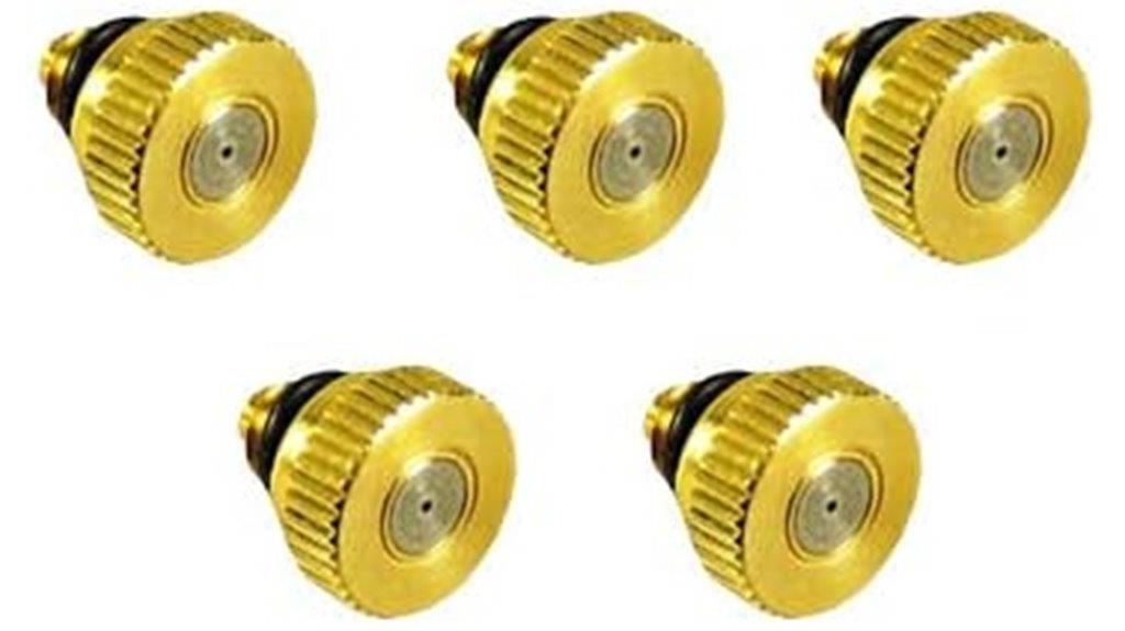 garden misting nozzle pack
