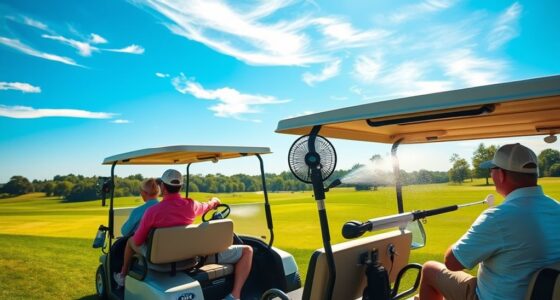 golf cart cooling fans