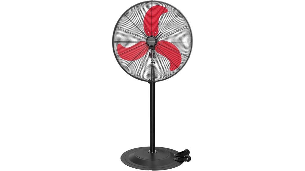 heavy duty oscillating fan