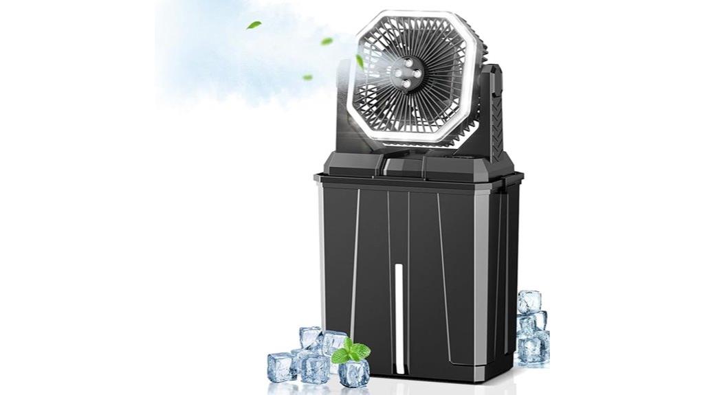 high capacity misting fan