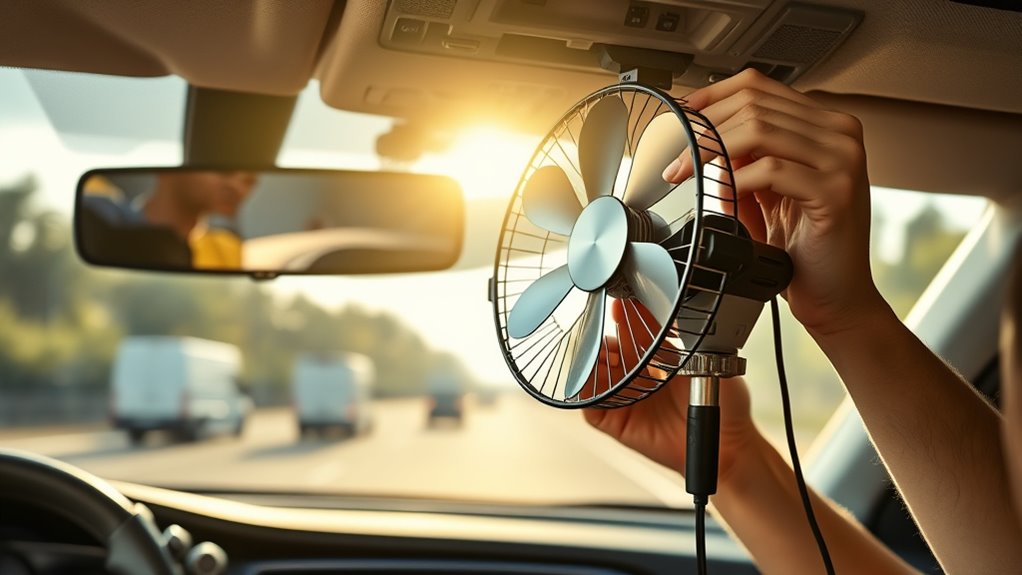 install car fans for summer
