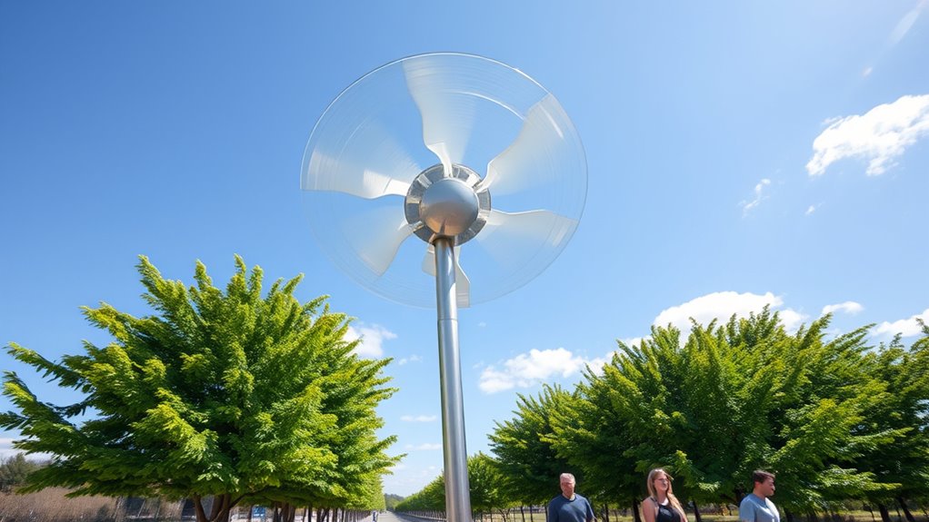 kinetic energy outdoor fans