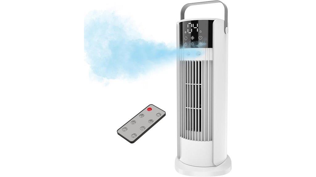 misting tower fan with remote