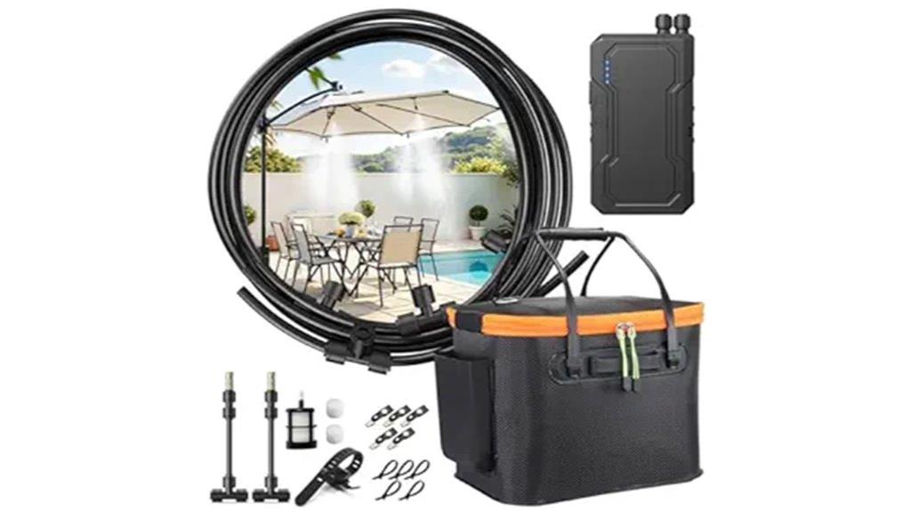 mobile misting system kit