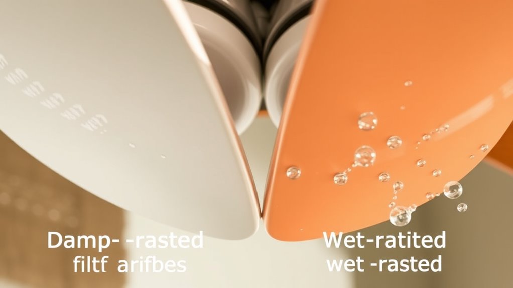 moisture resistant blade materials