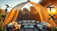 mosquito control fan systems