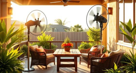multiple patio fan installations