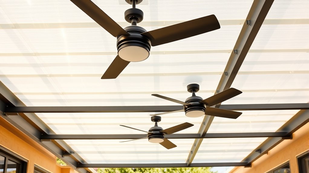 optimal pergola ventilation setup