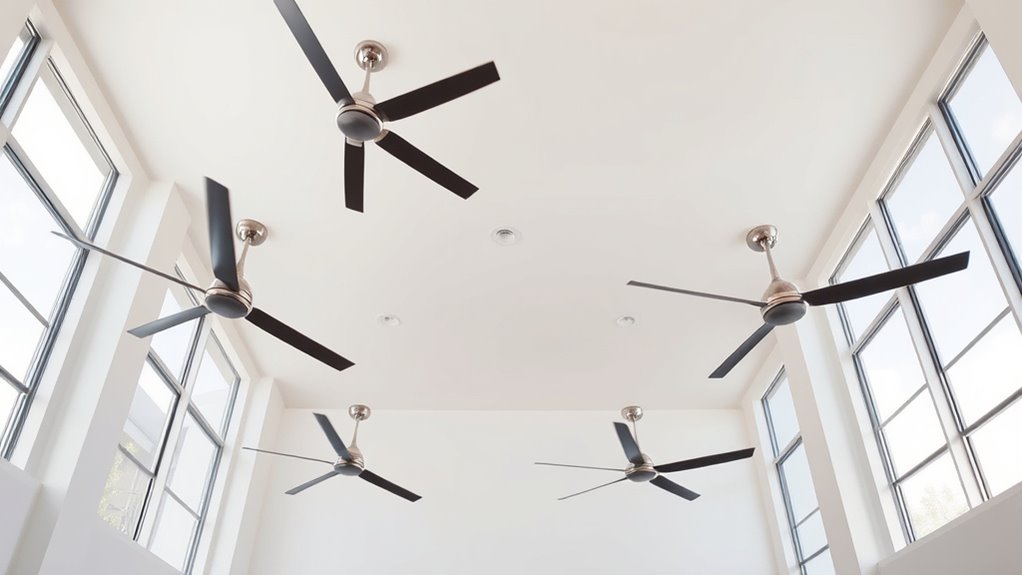 optimize cross ventilation fan placement