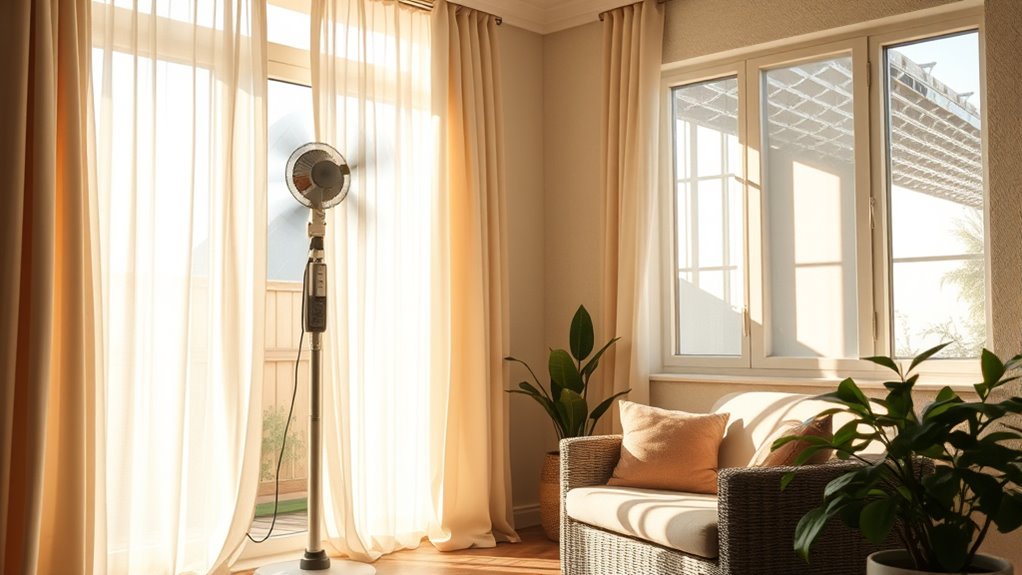 optimized indoor air circulation