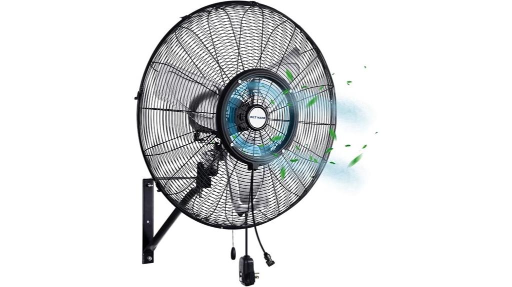 outdoor 24 inch misting fan