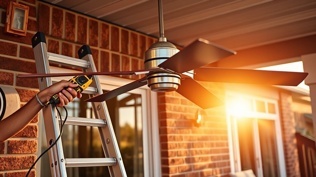 outdoor ceiling fan installation cost