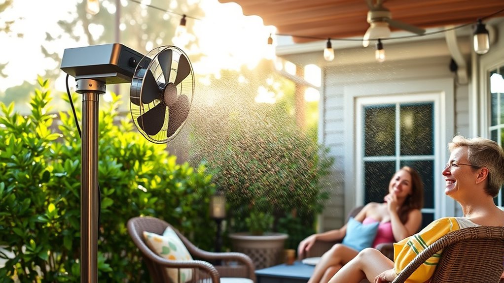 outdoor cooling and comfort
