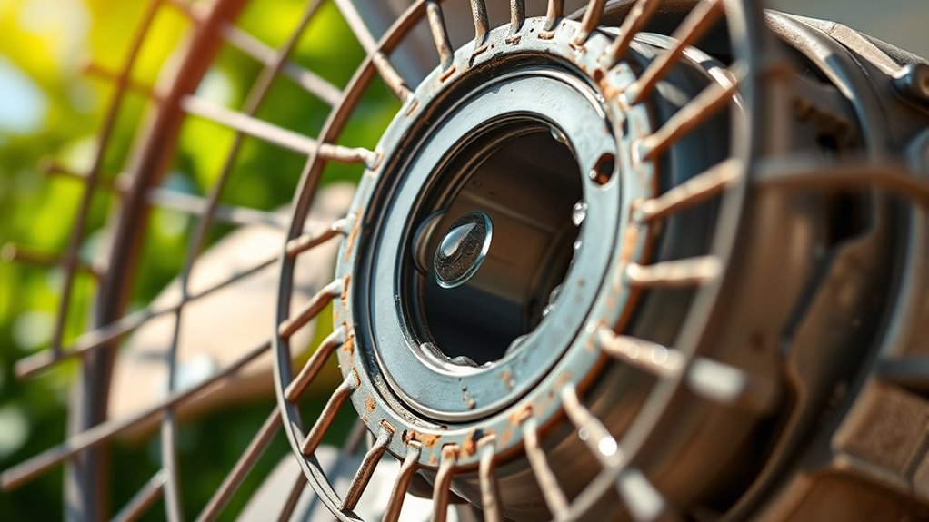 outdoor fan bearing lubrication