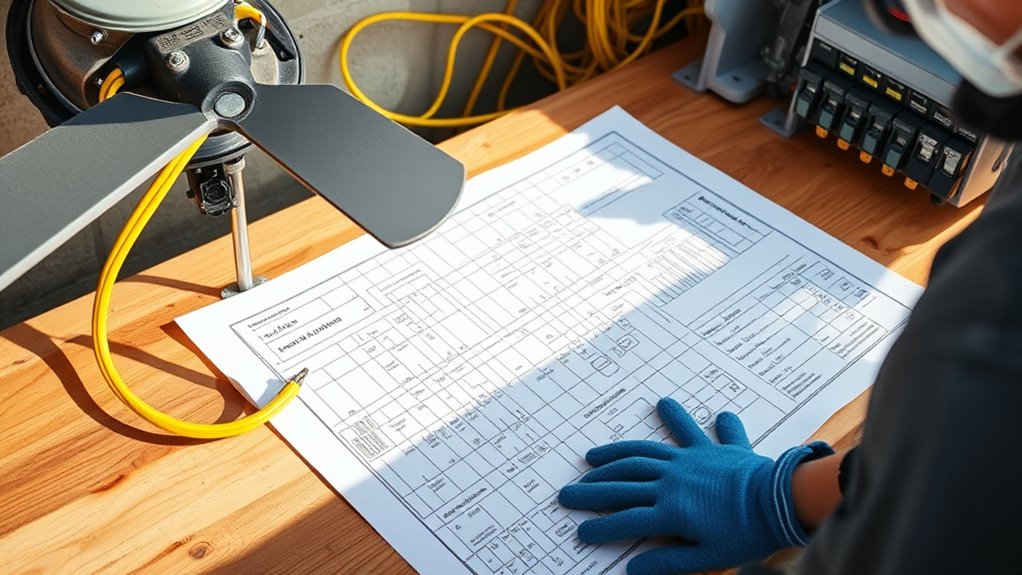outdoor fan wiring safety