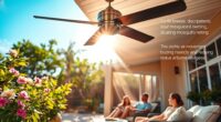outdoor fans reduce pests