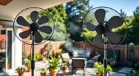 outdoor fans reduce smoke odors