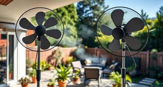 outdoor fans reduce smoke odors
