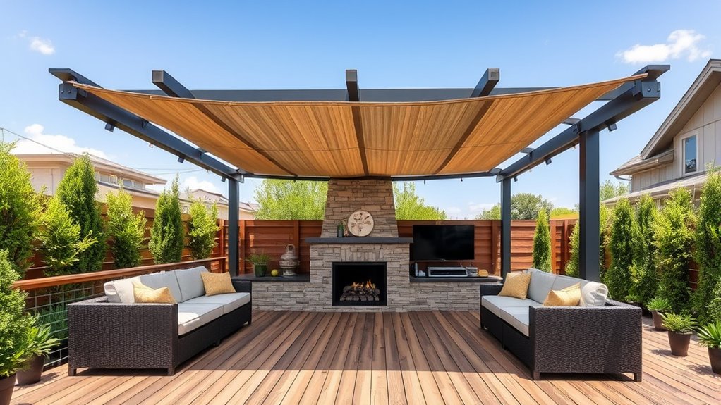 outdoor fireplace ventilation safety
