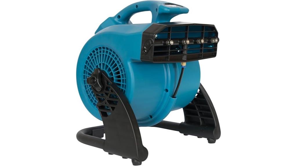 outdoor misting cooling fan