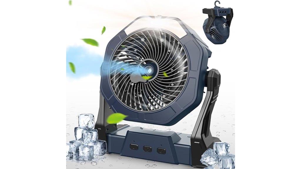 outdoor misting fan