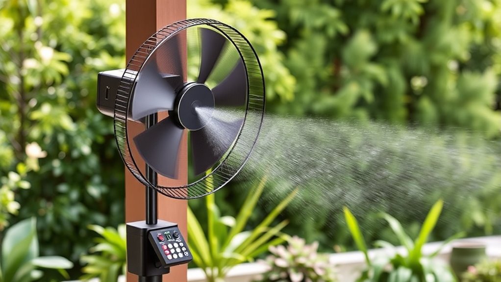 outdoor misting fan essentials