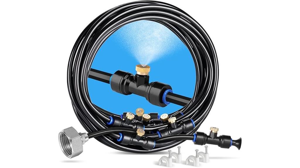 outdoor patio misting system