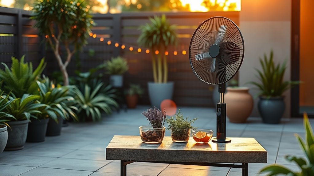 outdoor scent relaxation pairing