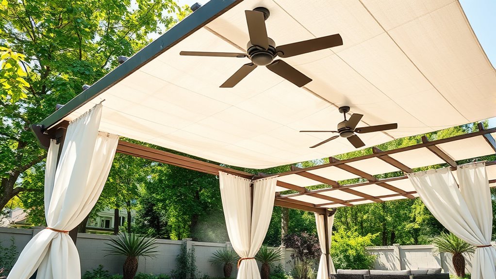 outdoor shade cooling strategies