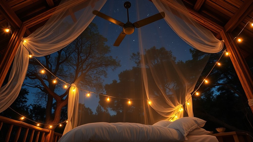 outdoor star gazing comfort setup