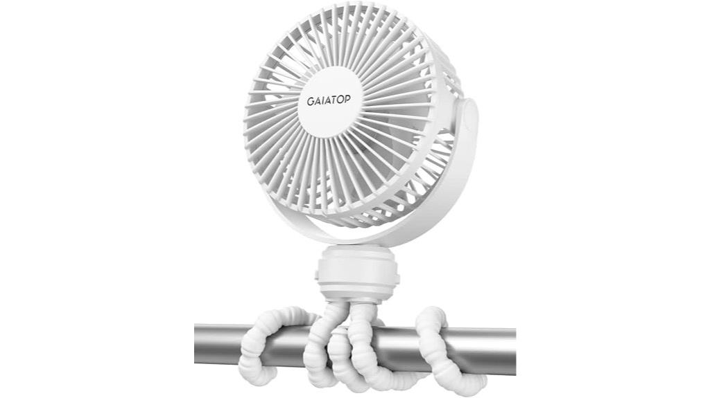 portable clip on fan