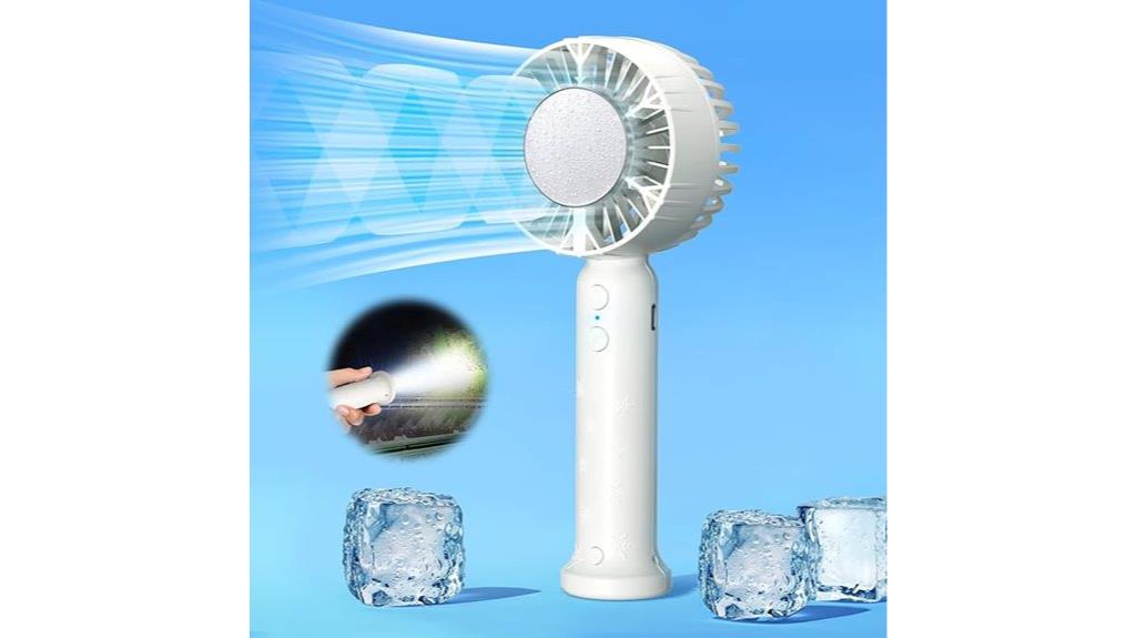 portable cooling handheld device