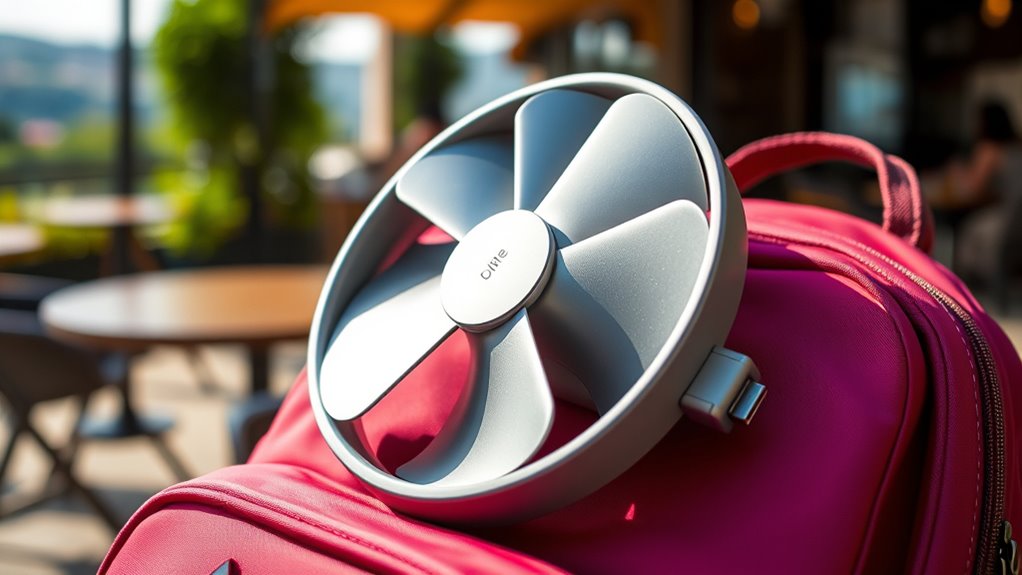 portable efficient quiet cooling