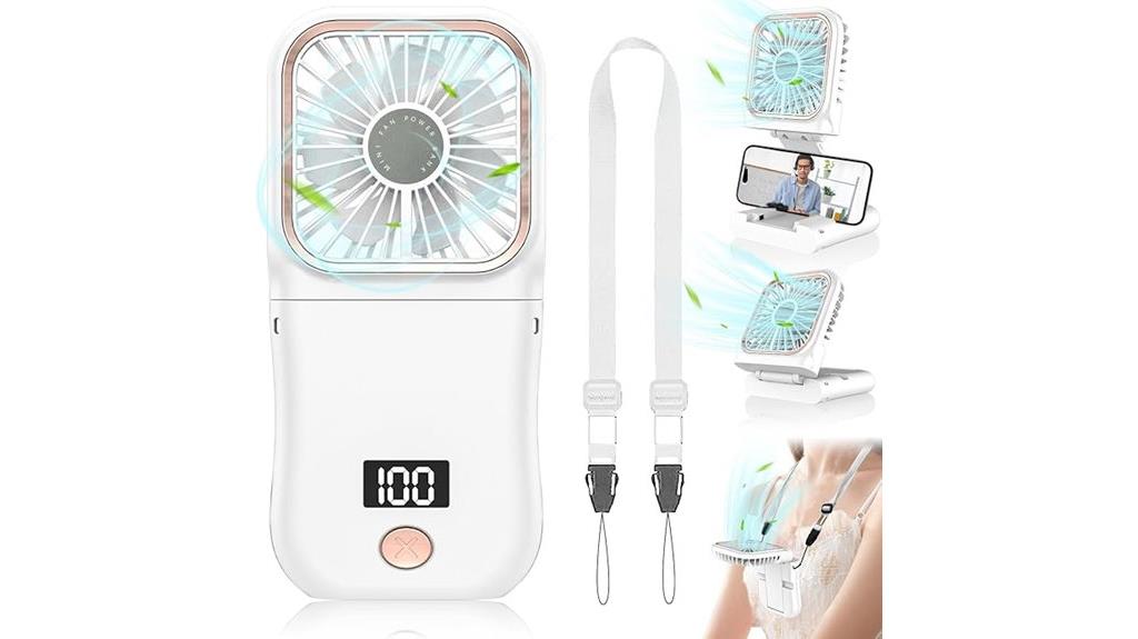 portable fan with power bank
