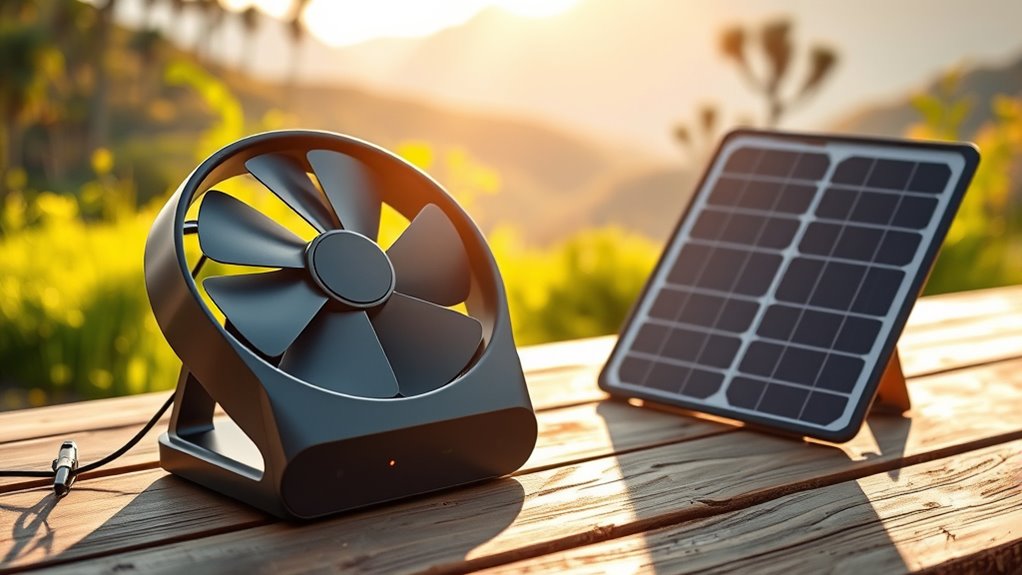 portable long lasting rechargeable fans