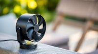 portable magnetic base fans