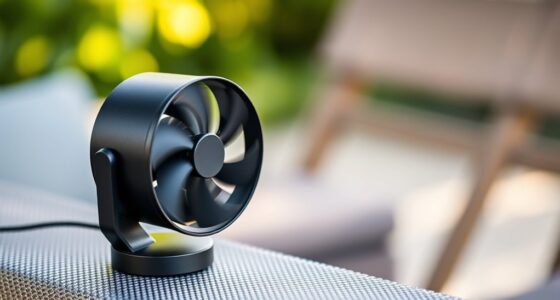 portable magnetic base fans