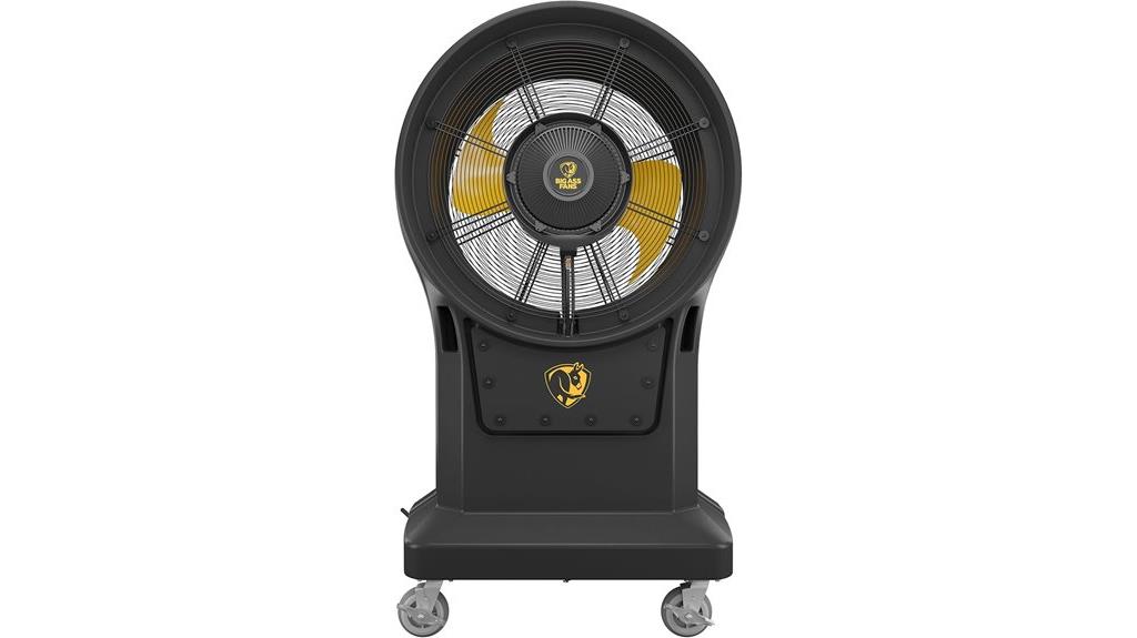 portable misting fan