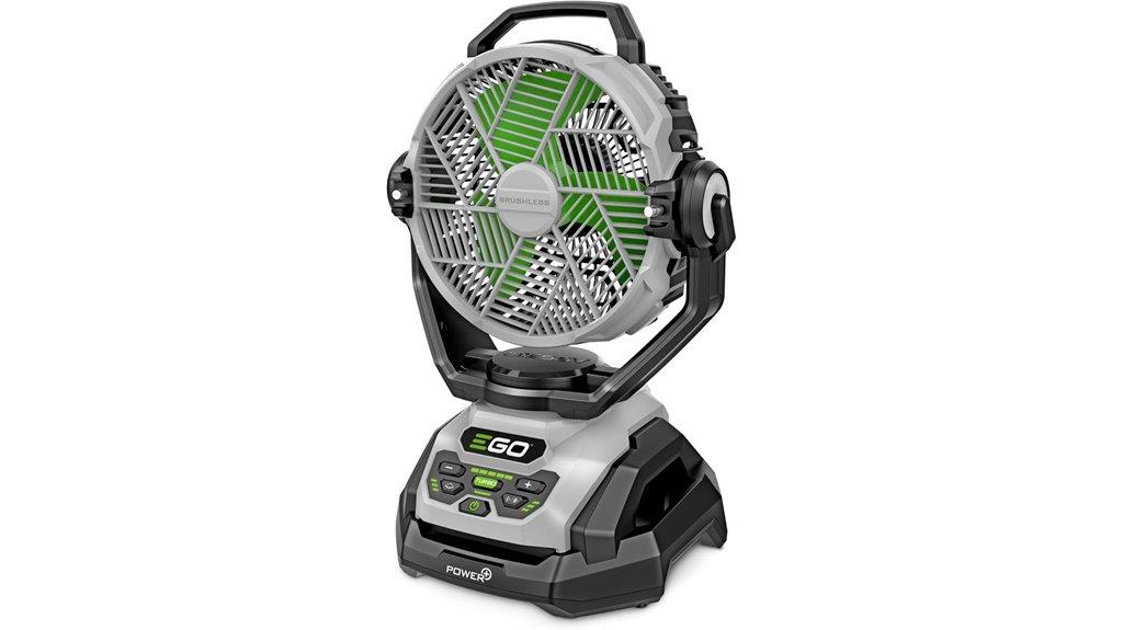 portable misting fan
