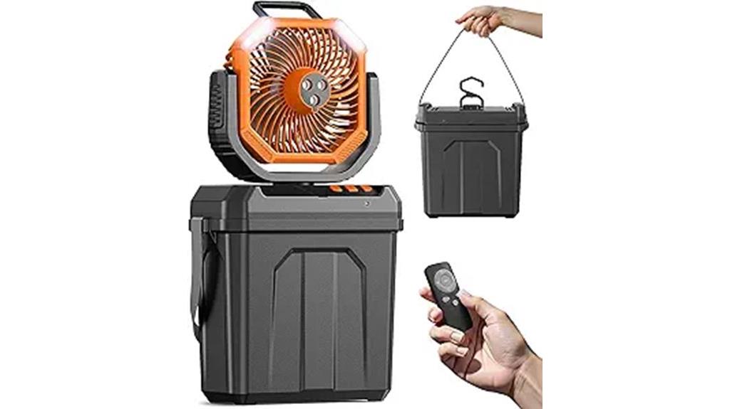 portable outdoor misting fan